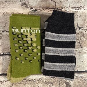 Vintage Burton and SmartWool Boarding/ Skiing Socks
